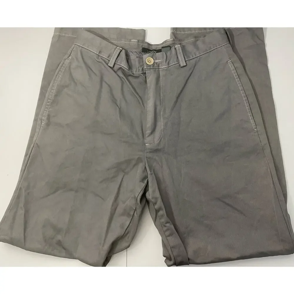 J.Crew Mens/Boys Work/Uniform Pants - Gray- 28x30